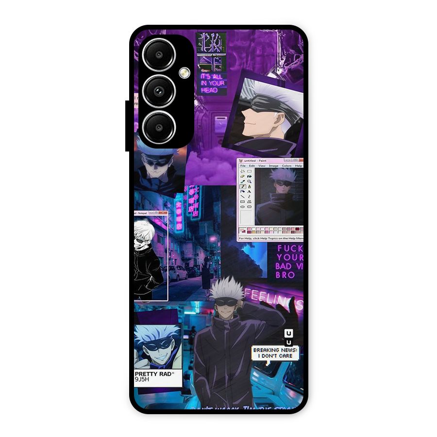 Gojo Quotes Bundle Metal Back Case for Galaxy A05s