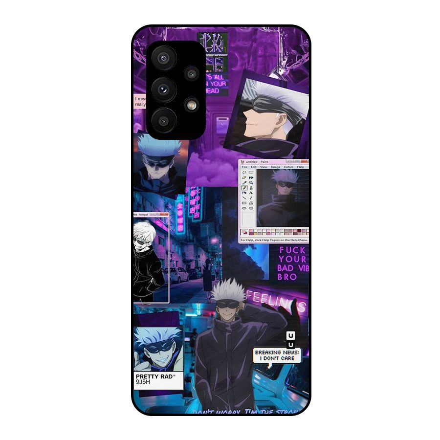 Gojo Quotes Bundle Metal Back Case for Galaxy A23
