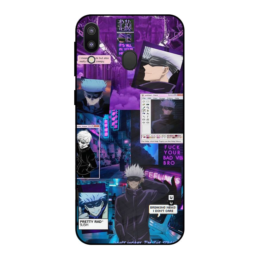 Gojo Quotes Bundle Metal Back Case for Galaxy M20