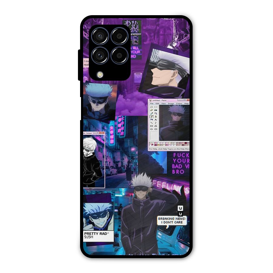 Gojo Quotes Bundle Metal Back Case for Galaxy M53 5G