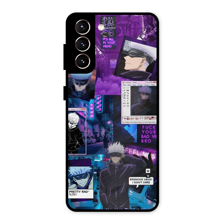 Gojo Quotes Bundle Metal Back Case for Galaxy S21 5G