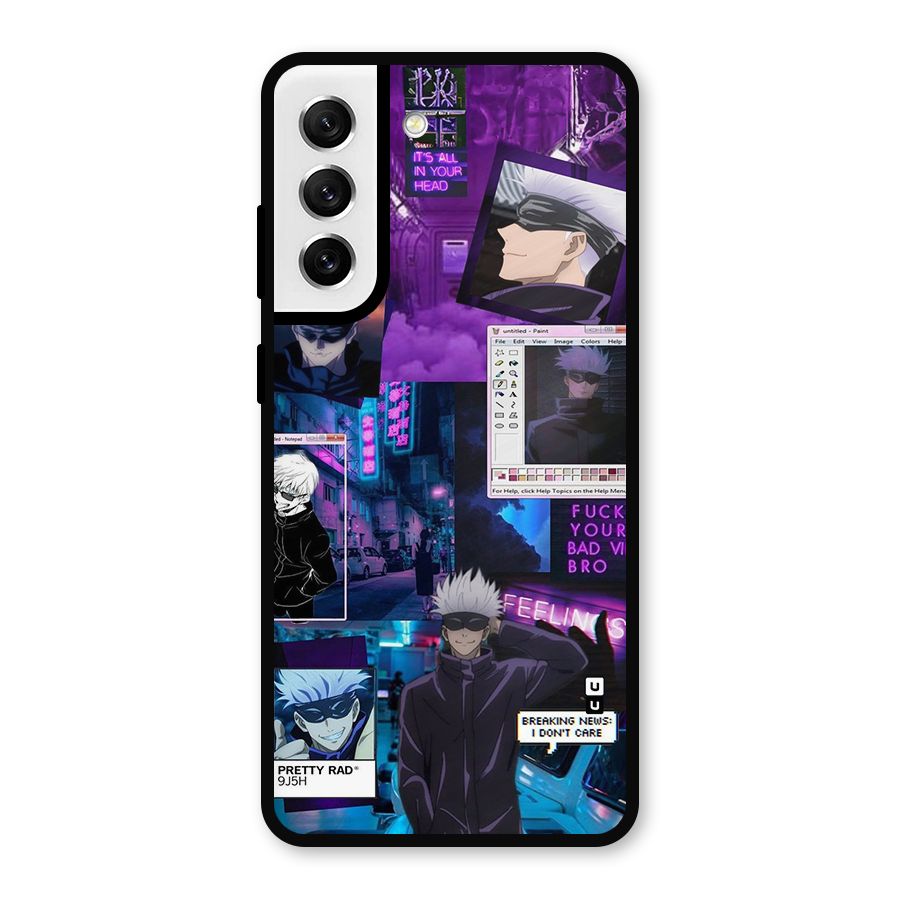 Gojo Quotes Bundle Metal Back Case for Galaxy S21 FE 5G