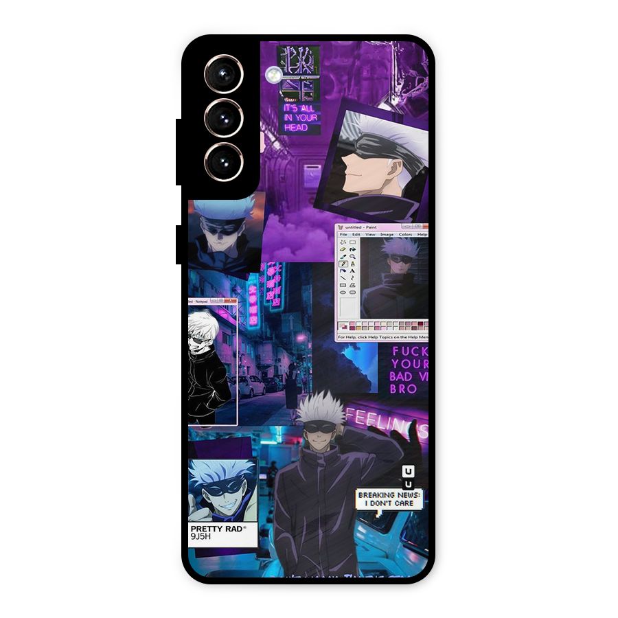Gojo Quotes Bundle Metal Back Case for Galaxy S21 Plus