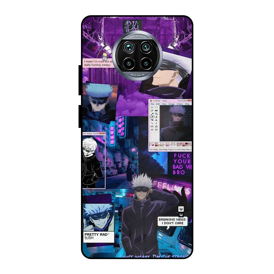 Gojo Quotes Bundle Metal Back Case for Mi 10i