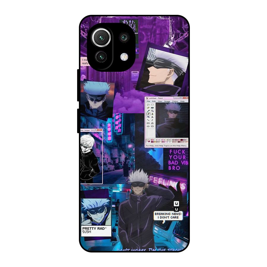 Gojo Quotes Bundle Metal Back Case for Mi 11 Lite