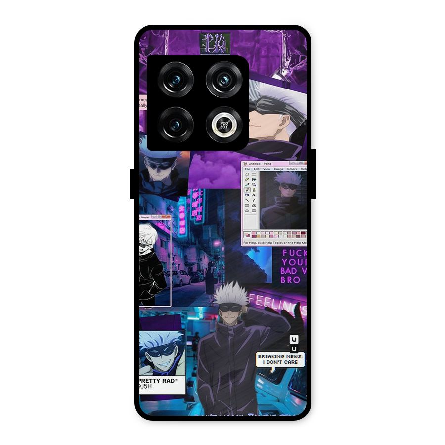 Gojo Quotes Bundle Metal Back Case for OnePlus 10 Pro 5G