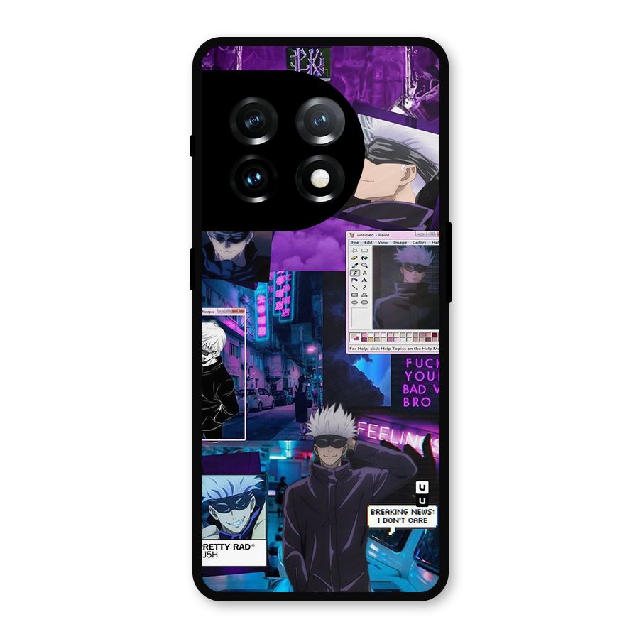 Gojo Quotes Bundle Metal Back Case for OnePlus 11