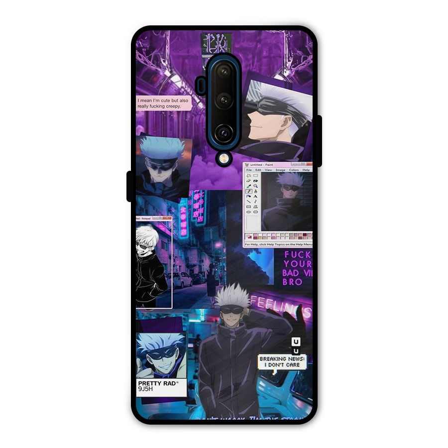 Gojo Quotes Bundle Metal Back Case for OnePlus 7T Pro