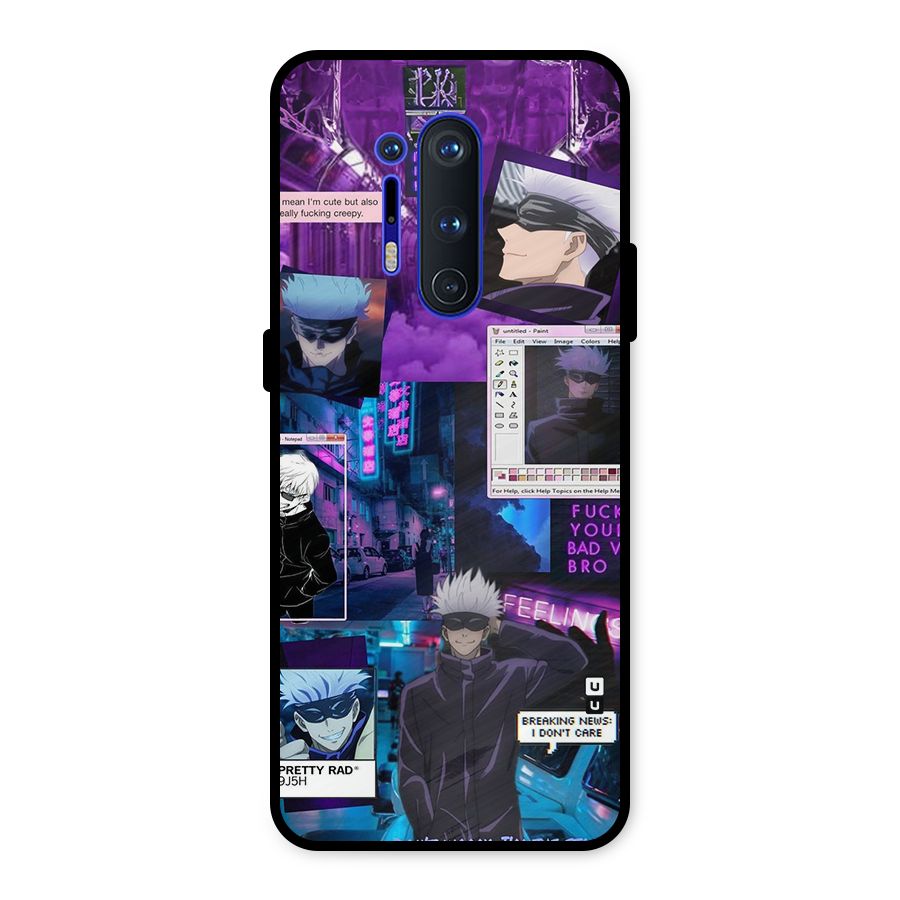 Gojo Quotes Bundle Metal Back Case for OnePlus 8 Pro