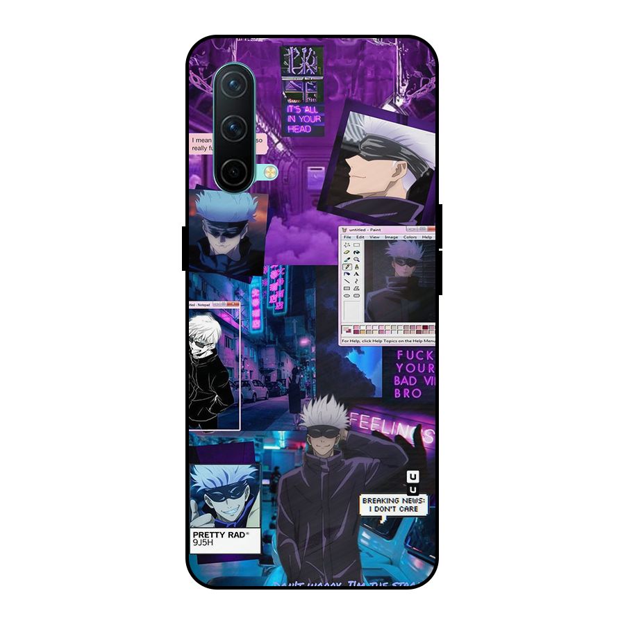 Gojo Quotes Bundle Metal Back Case for OnePlus Nord CE 5G