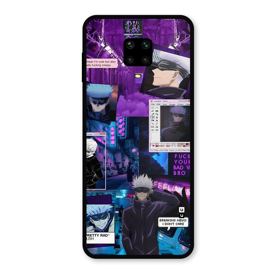 Gojo Quotes Bundle Metal Back Case for Poco M2 Pro