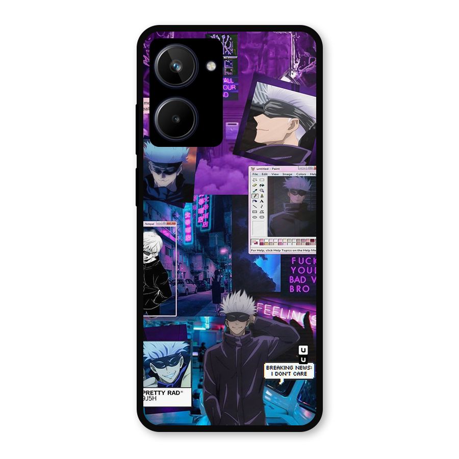 Gojo Quotes Bundle Metal Back Case for Realme 10