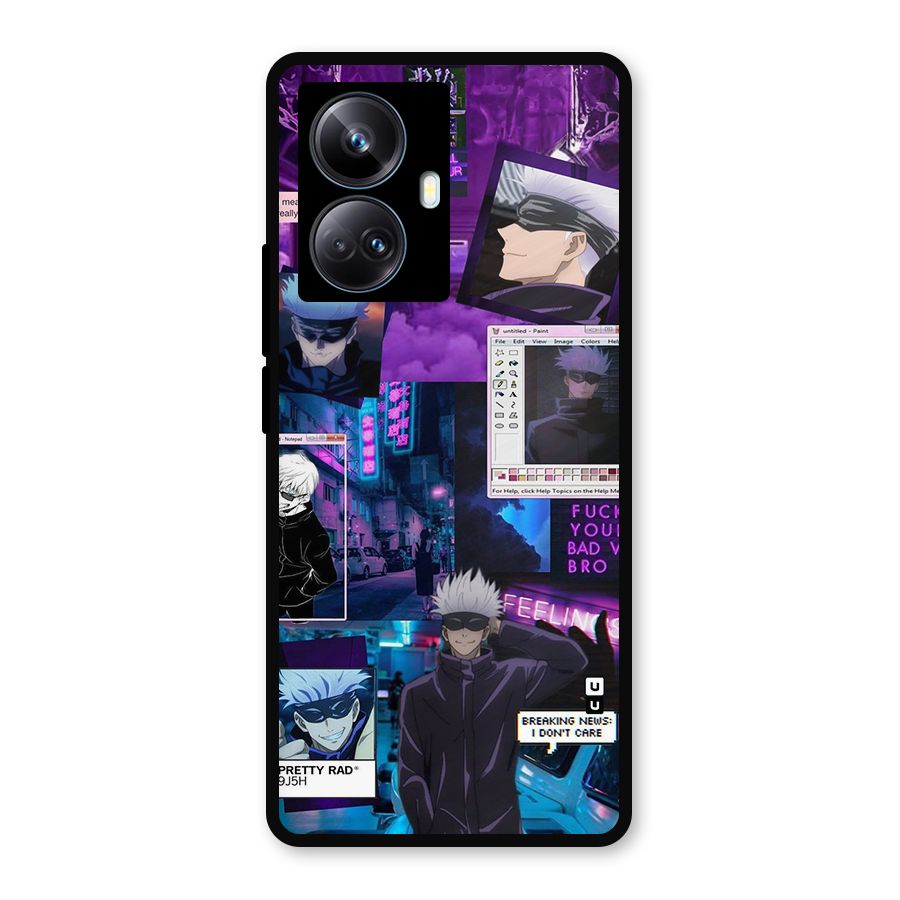 Gojo Quotes Bundle Metal Back Case for Realme 10 Pro Plus
