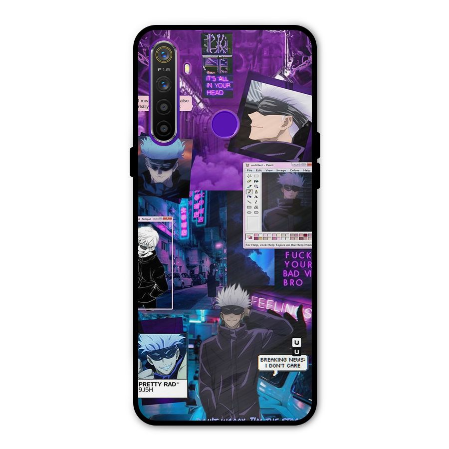 Gojo Quotes Bundle Metal Back Case for Realme 5
