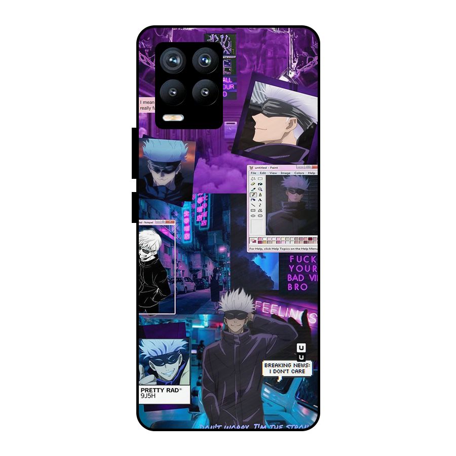 Gojo Quotes Bundle Metal Back Case for Realme 8