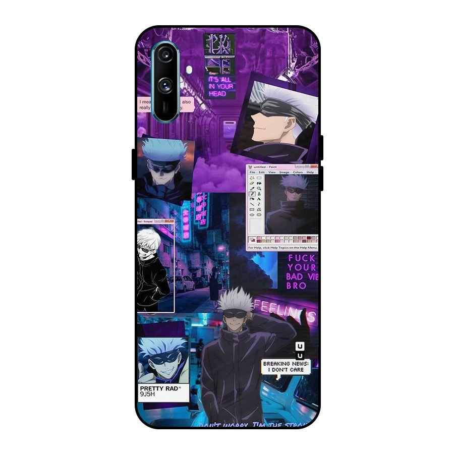 Gojo Quotes Bundle Metal Back Case for Realme C3