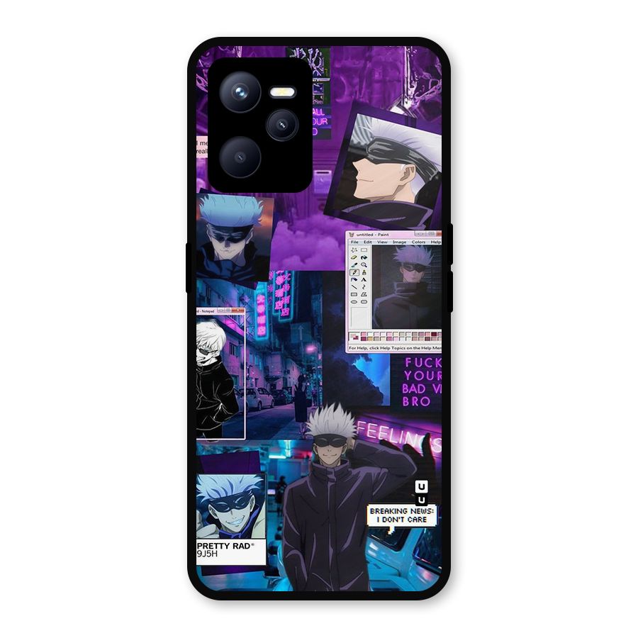Gojo Quotes Bundle Metal Back Case for Realme C35