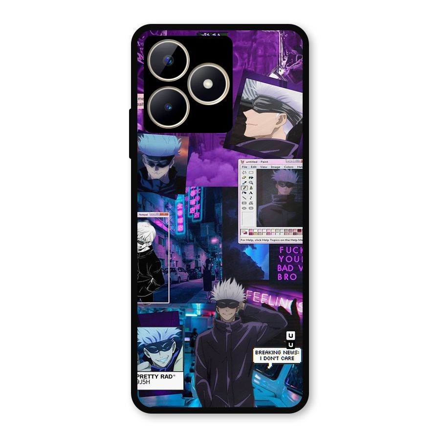 Gojo Quotes Bundle Metal Back Case for Realme C53