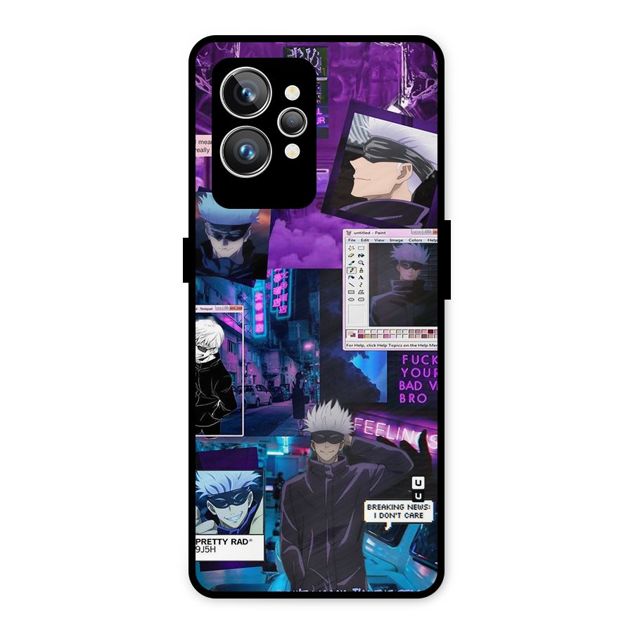 Gojo Quotes Bundle Metal Back Case for Realme GT2 Pro