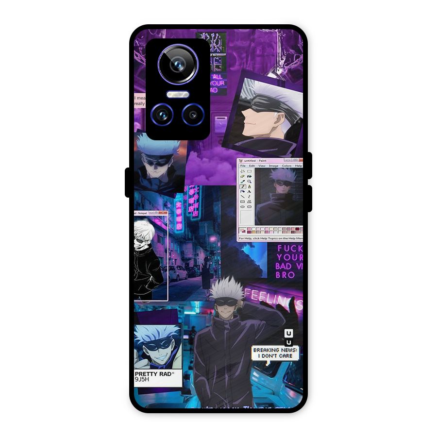 Gojo Quotes Bundle Metal Back Case for Realme GT Neo 3