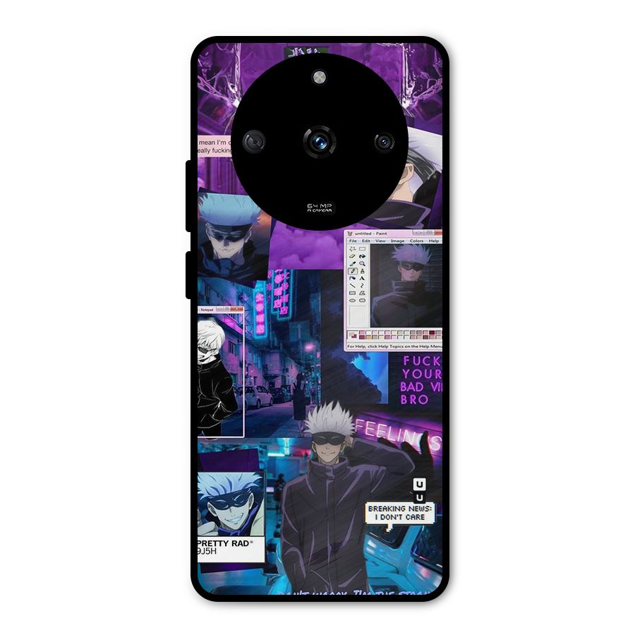 Gojo Quotes Bundle Metal Back Case for Realme Narzo 60 5G