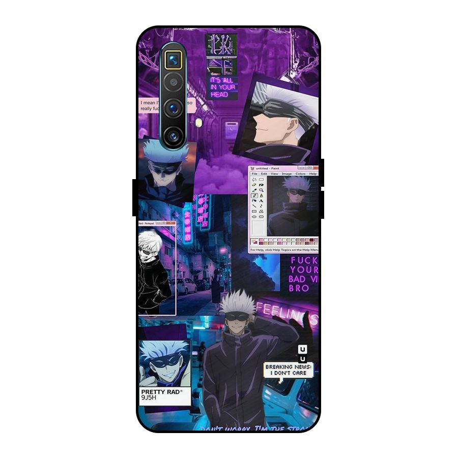 Gojo Quotes Bundle Metal Back Case for Realme X3