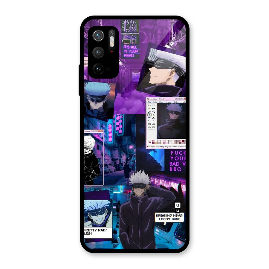 Gojo Quotes Bundle Metal Back Case for Redmi Note 10T 5G