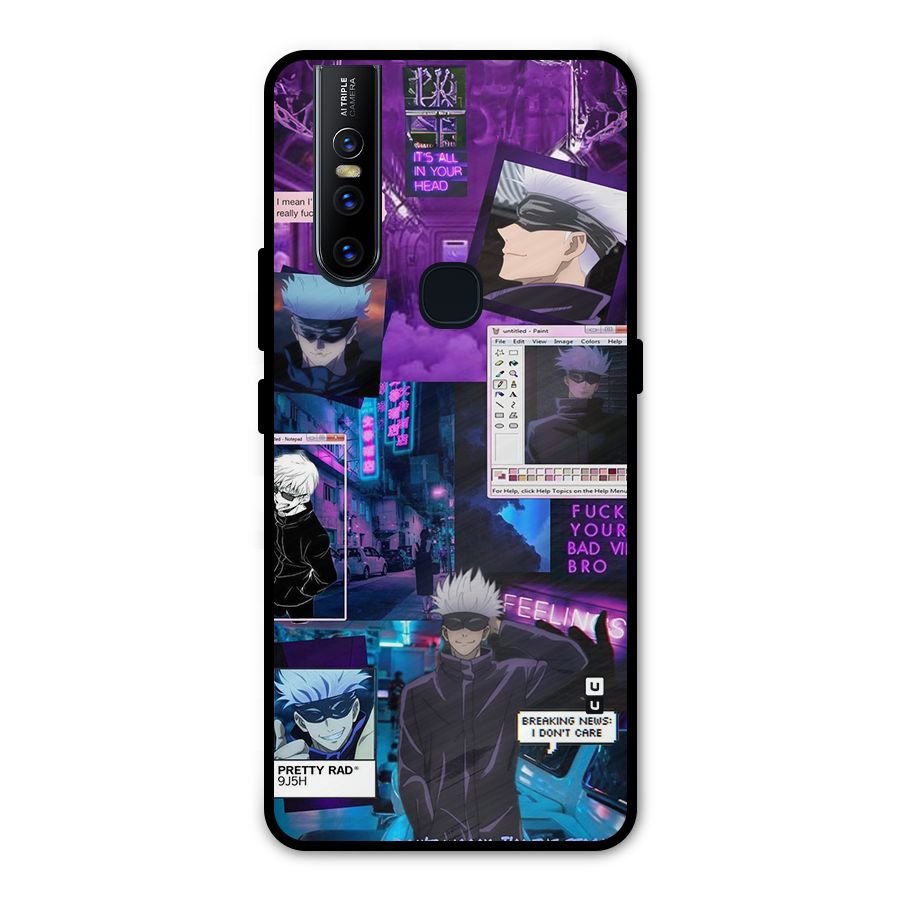 Gojo Quotes Bundle Metal Back Case for Vivo V15