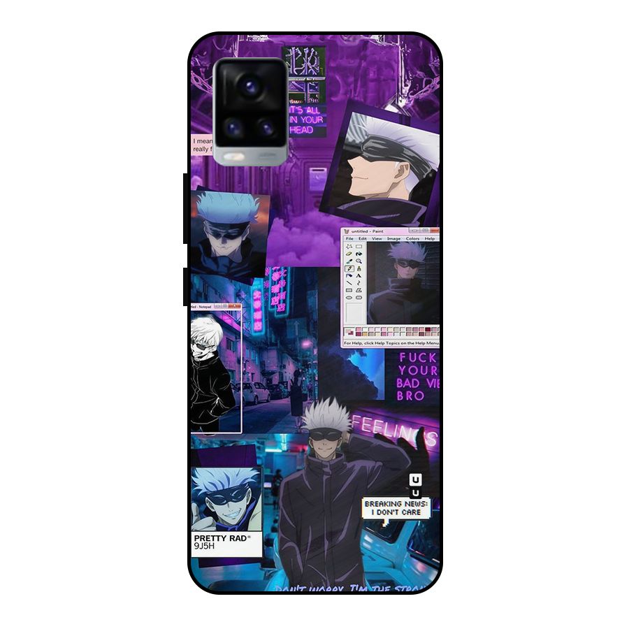 Gojo Quotes Bundle Metal Back Case for Vivo V20