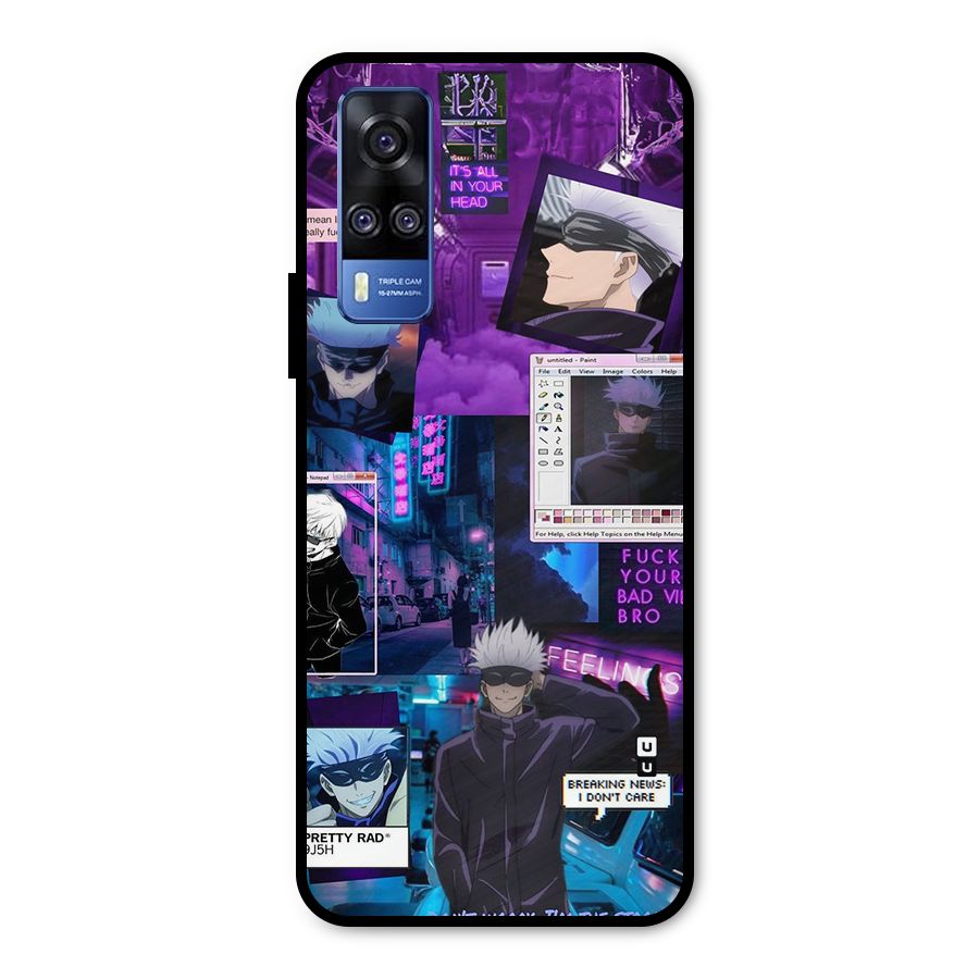 Gojo Quotes Bundle Metal Back Case for Vivo Y51A