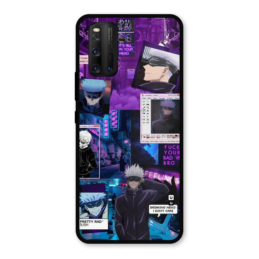 Gojo Quotes Bundle Metal Back Case for iQOO 3