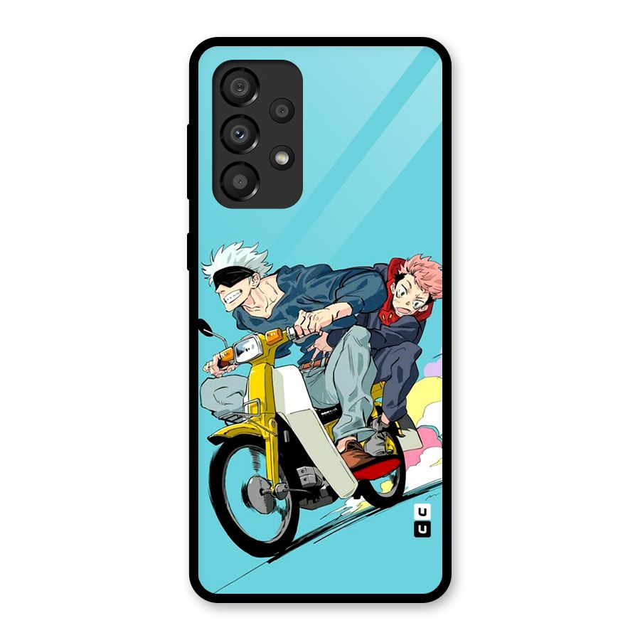 Gojo Ride Glass Back Case for Galaxy A33 5G