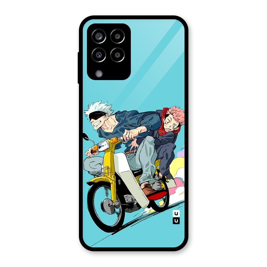 Gojo Ride Glass Back Case for Galaxy M33
