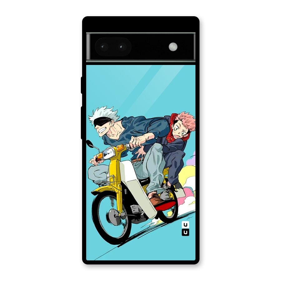 Gojo Ride Glass Back Case for Google Pixel 6a