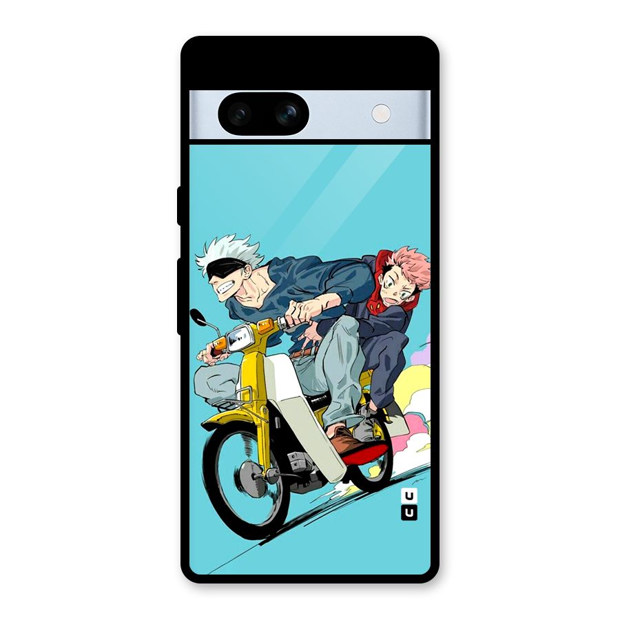 Gojo Ride Glass Back Case for Google Pixel 7a