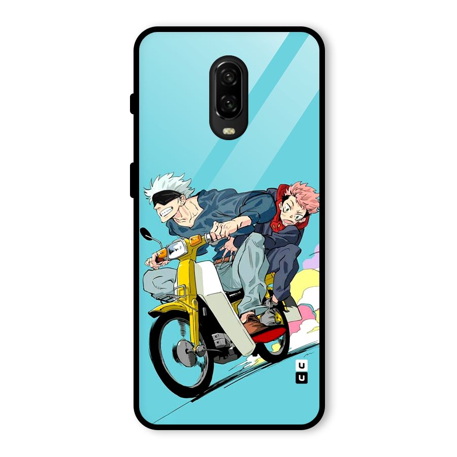Gojo Ride Glass Back Case for OnePlus 6T