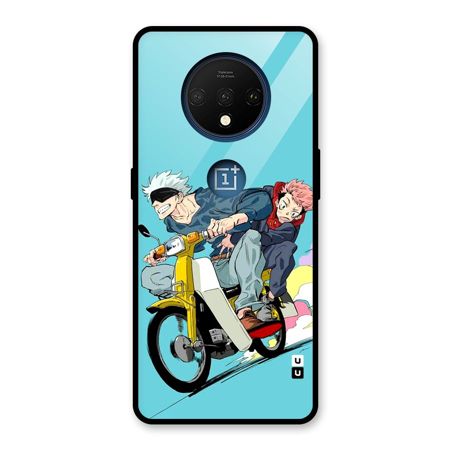 Gojo Ride Glass Back Case for OnePlus 7T