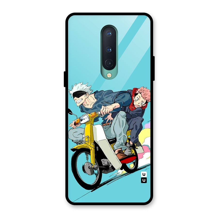 Gojo Ride Glass Back Case for OnePlus 8