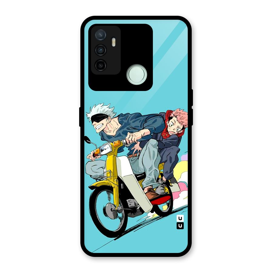 Gojo Ride Glass Back Case for Oppo A53