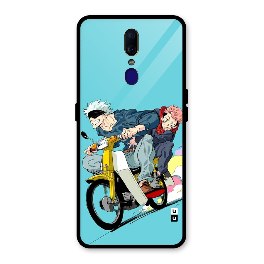 Gojo Ride Glass Back Case for Oppo F11