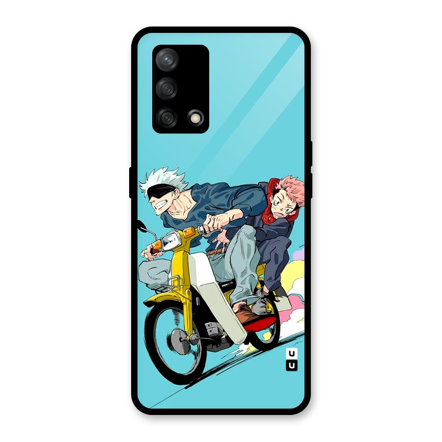 Gojo Ride Glass Back Case for Oppo F19