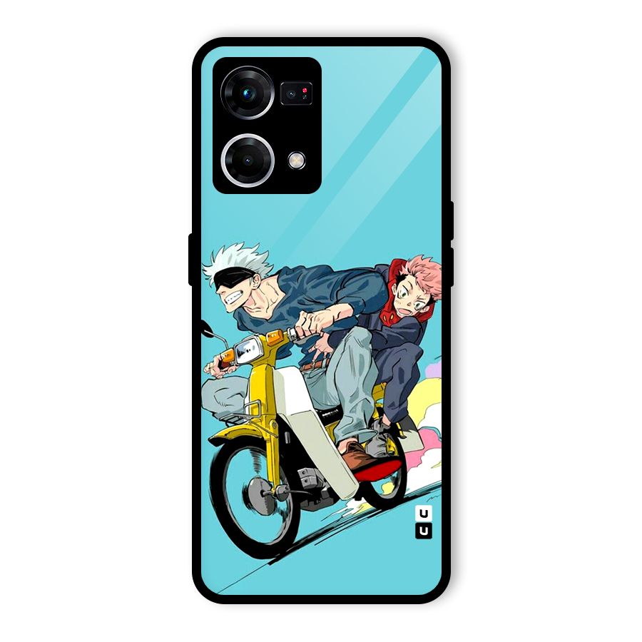 Gojo Ride Glass Back Case for Oppo F21 Pro 4G