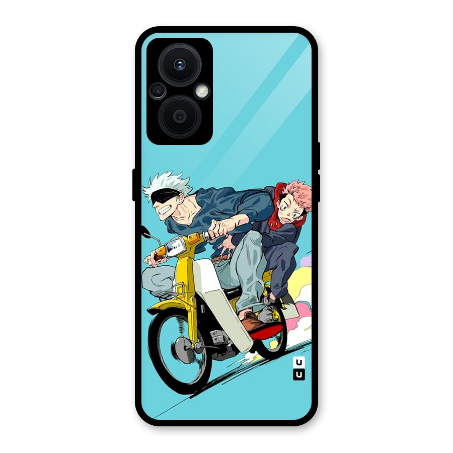 Gojo Ride Glass Back Case for Oppo F21s Pro 5G