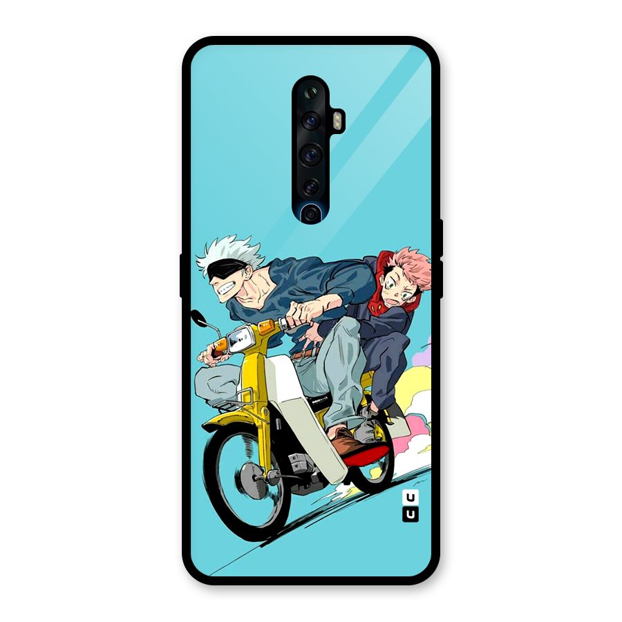 Gojo Ride Glass Back Case for Oppo Reno2 F