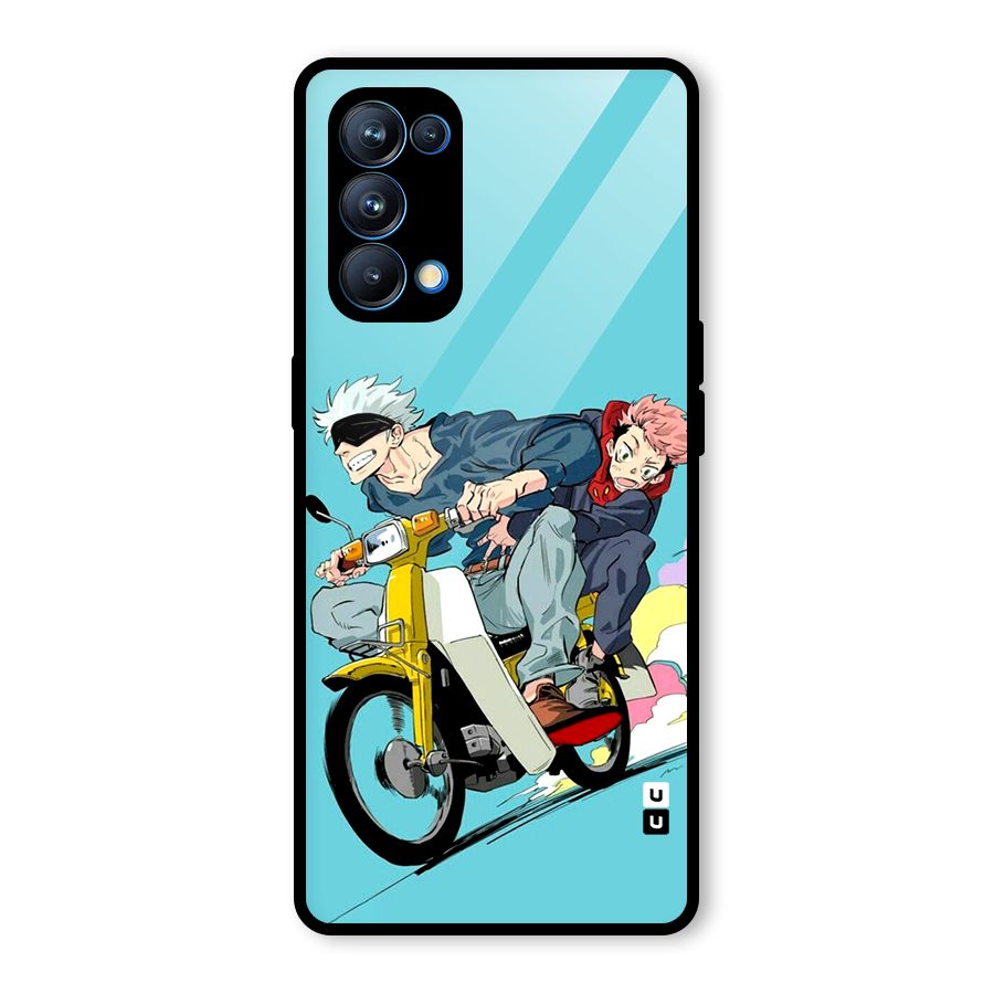 Gojo Ride Glass Back Case for Oppo Reno5 Pro 5G