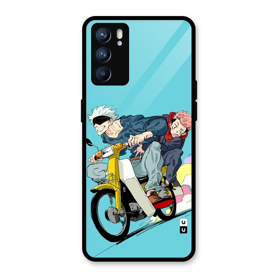 Gojo Ride Glass Back Case for Oppo Reno6 5G
