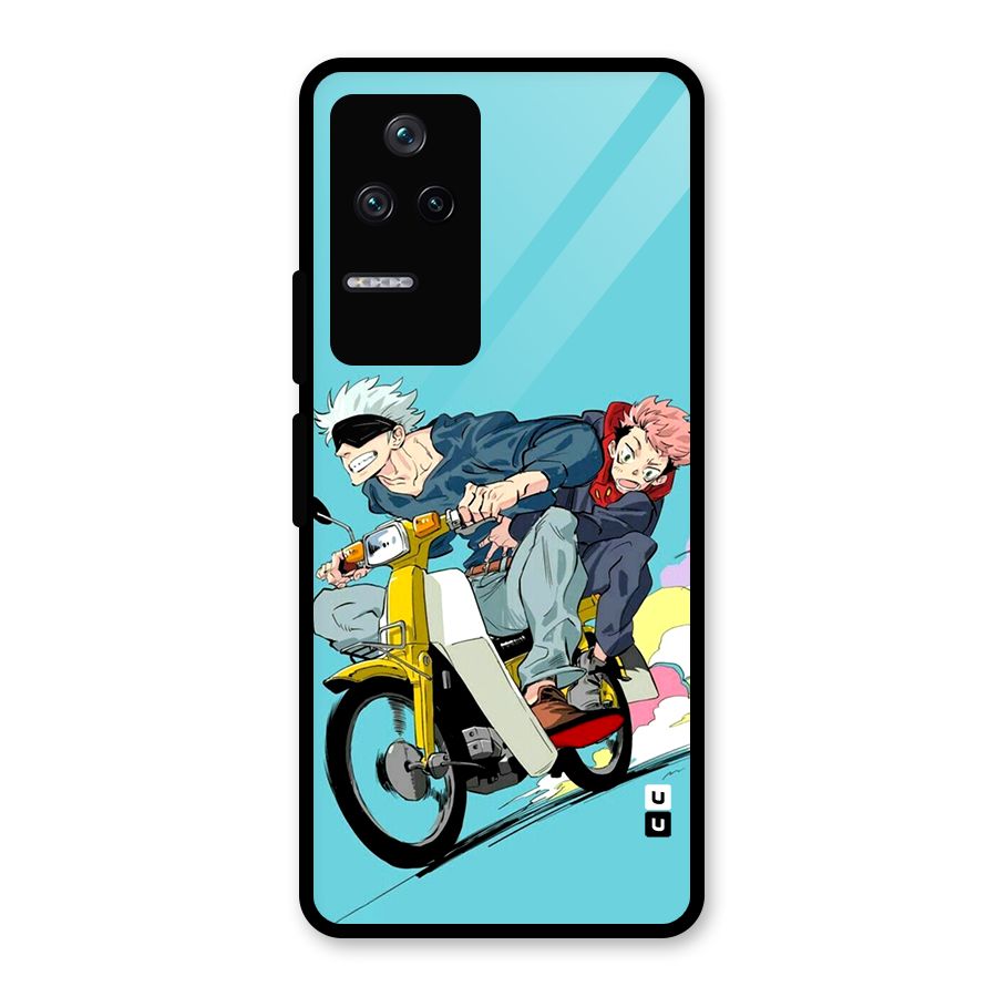 Gojo Ride Glass Back Case for Poco F4 5G