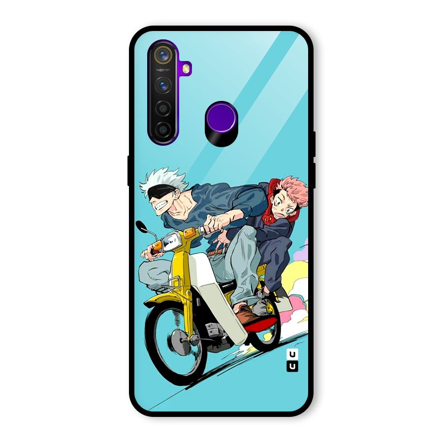 Gojo Ride Glass Back Case for Realme 5 Pro