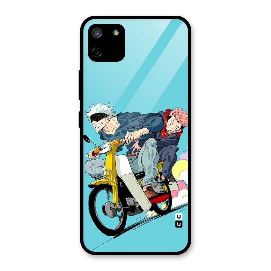 Gojo Ride Glass Back Case for Realme C11