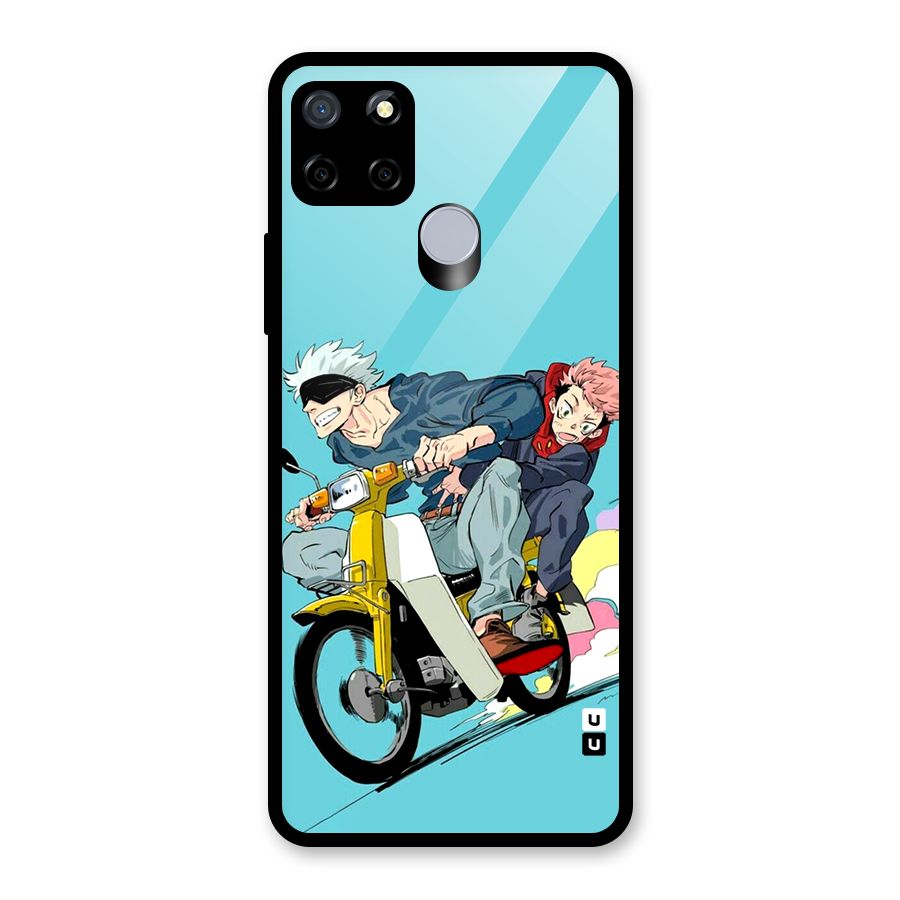Gojo Ride Glass Back Case for Realme Narzo 20